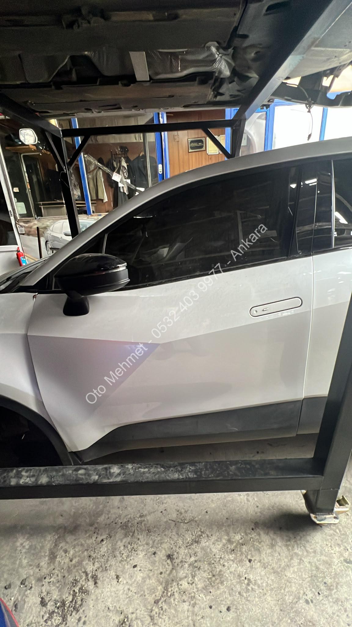 Toyota CHR Çıkma 2022-2025 Sol Ön Kapı Beyaz Hatasız-01